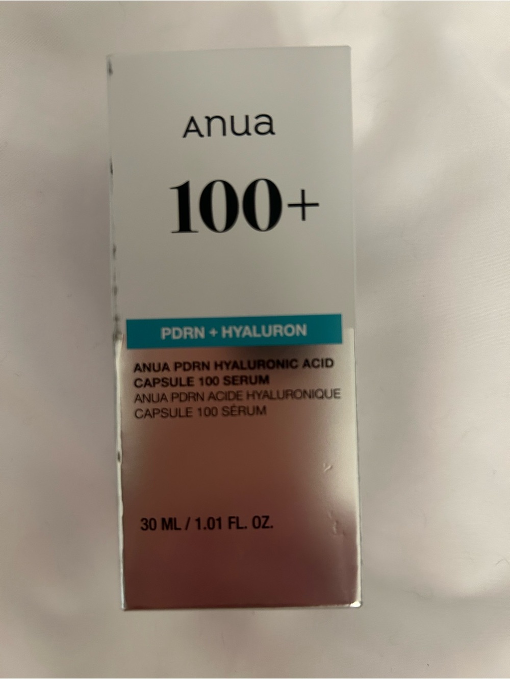 Anua 100+ PDRN Hyaluronic Acid Capsule Serum — 1.01 fl oz.